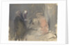 In the Hospital Sketch for In the Hospital, fourth quarter 1800s or first third 1900 by Jean Louis Forain
