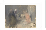 In the Hospital Sketch for In the Hospital, fourth quarter 1800s or first third 1900 by Jean Louis Forain
