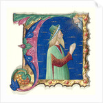 Initial A from a Choral Book with King David, c. 1470-1480 by Guglielmo Giraldi del Magri (attributed to)