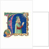 Initial A from a Choral Book with King David, c. 1470-1480 by Guglielmo Giraldi del Magri (attributed to)