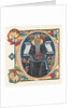 Initial C Excised from a Choral Book: St. Anthony with Antonite Friars, c. 1400-1440 by Unknown
