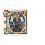 Initial C Excised from a Choral Book: St. Anthony with Antonite Friars, c. 1400-1440 by Unknown