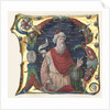 Initial R from a Choral Book with King David, c. 1470-1480 by Guglielmo Giraldi del Magri (attributed to)