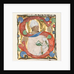 Initial S from a Gradual: St. Augustine, c. 1420 by Master of the Murano Gradual