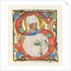 Initial S from a Gradual: St. Augustine, c. 1420 by Master of the Murano Gradual