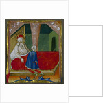 Initial T from a Choral Book with Isaac and Esau, c. 1460-1470 by Bartolomeo da Gallarate