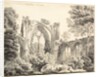 Inside the East End of Nettley Abbey, 1794 by Michel Angelo Rooker