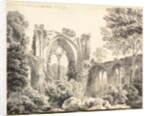 Inside the East End of Nettley Abbey, 1794 by Michel Angelo Rooker