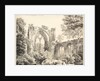Inside the East End of Nettley Abbey, 1794 by Michel Angelo Rooker