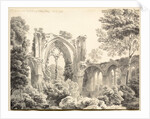 Inside the East End of Nettley Abbey, 1794 by Michel Angelo Rooker