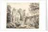 Inside the East End of Nettley Abbey, 1794 by Michel Angelo Rooker