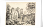 Inside the East End of Nettley Abbey, 1794 by Michel Angelo Rooker