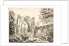 Inside the East End of Nettley Abbey, 1794 by Michel Angelo Rooker