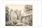 Inside the East End of Nettley Abbey, 1794 by Michel Angelo Rooker