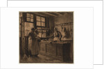 Interior of a Butcher Shop, c. 1881 by Léon Augustin Lhermitte