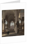 Interior of a Church, c. 1680 by Emanuel de Witte