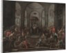 Interior of a Synagogue, c. 1725-1735 by Alessandro Magnasco