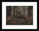 Interior of a Synagogue, c. 1725-1735 by Alessandro Magnasco