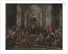 Interior of a Synagogue, c. 1725-1735 by Alessandro Magnasco