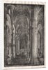Interior of St. Stephen's Cathedral in Vienna, c. 1810 by Karl Friedrich Schinkel
