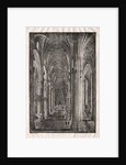 Interior of St. Stephen's Cathedral in Vienna, c. 1810 by Karl Friedrich Schinkel