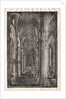 Interior of St. Stephen's Cathedral in Vienna, c. 1810 by Karl Friedrich Schinkel