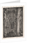 Interior of St. Stephen's Cathedral in Vienna, c. 1810 by Karl Friedrich Schinkel
