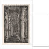 Interior of St. Stephen's Cathedral in Vienna, c. 1810 by Karl Friedrich Schinkel