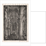 Interior of St. Stephen's Cathedral in Vienna, c. 1810 by Karl Friedrich Schinkel