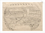 Interior of the Kabuki Theater by Utagawa Sadahide