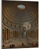 Interior of the Pantheon, Rome, 1747 by Giovanni Paolo Panini