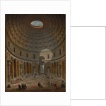 Interior of the Pantheon, Rome, 1747 by Giovanni Paolo Panini