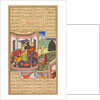 Isfandiyar slays Arjasp, the king of Turan, from a Shah-nama of Firdausi…, 1600-16 by Haidar Kashmiri