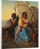 Italian Scene, not dated by Léopold Robert (imitator of)