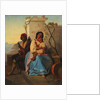 Italian Scene, not dated by Léopold Robert (imitator of)