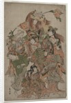 Iwai Hanshiro IV in a Dance of Seven Changes, c. 1793 or 1794 by Katsukawa Shunei