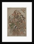 Iwai Hanshiro IV in a Dance of Seven Changes, c. 1793 or 1794 by Katsukawa Shunei