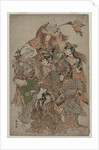 Iwai Hanshiro IV in a Dance of Seven Changes, c. 1793 or 1794 by Katsukawa Shunei