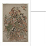 Iwai Hanshiro IV in a Dance of Seven Changes, c. 1793 or 1794 by Katsukawa Shunei