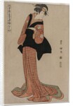 Iwai Kiyotaro as Okaru, 1794 by Utagawa Toyokuni