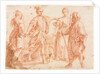Jacob and Laban with Rachel and Leah, 1600s by Unknown