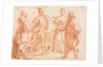 Jacob and Laban with Rachel and Leah, 1600s by Unknown