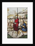 Jacob Returning to Canaan with Rachael and Leah Pursued by Laban, c. 1525 by Unknown