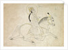 Jai Singh III of Jaipur Riding, c. 1820 by Unknown
