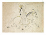 Jai Singh III of Jaipur Riding, c. 1820 by Unknown