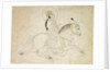 Jai Singh III of Jaipur Riding, c. 1820 by Unknown