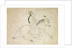 Jai Singh III of Jaipur Riding, c. 1820 by Unknown