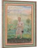 Jain Ascetic Walking Along a Riverbank, c. 1600 by Basavana