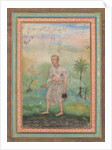 Jain Ascetic Walking Along a Riverbank, c. 1600 by Basavana