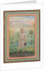 Jain Ascetic Walking Along a Riverbank, c. 1600 by Basavana